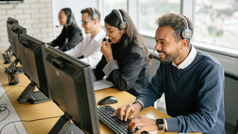 Equipe de Call Center e Pré-Vendas